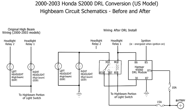 Honda drl schematic #2